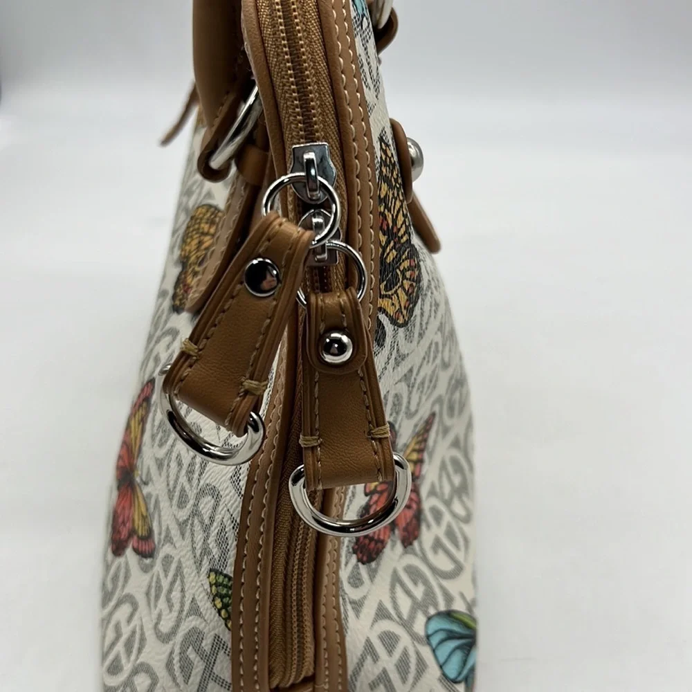 Giani Bernini Pebble Leather Butterfly Bag
